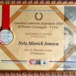 Diploma d’Onore Finalista + medaglia “Premio Caravaggio - Argentario” – 2022