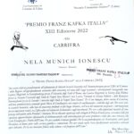 Premio alla Carriera – Franz Kafka – 2022 _1